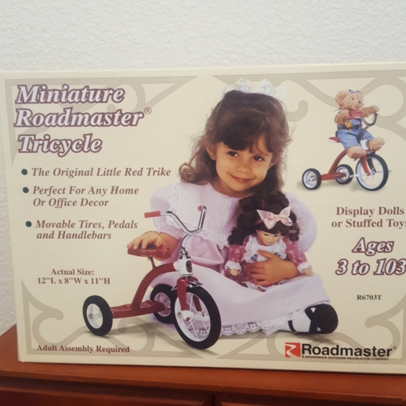 roadmaster Other - Doll Toy Tricycle Vintage Collector Roadmaster Cute